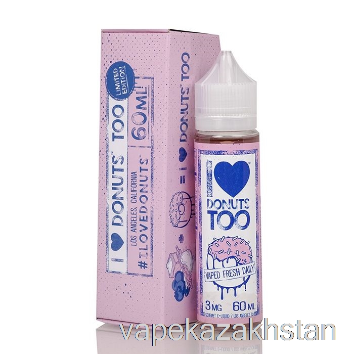 Vape Disposable I Love Donuts - Mad Hatter Juice - 60mL 3mg